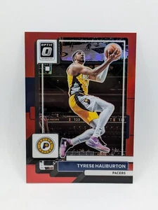 2022-23 Panini Donruss Optic Red Prizm /99 Tyrese Haliburton #99 Indiana Pacers - Bild 1 von 3