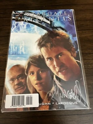 Stargate Atlantis Back To Pegasus #1 Firmado 5 Juego de Fan de Cómics Lmt a 100 Juegos Foto 1 de 2