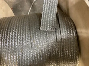 5 FEET 1 1/2 " BRAIDED GROUND STRAP GROUNDING Tinned Copper Flat Braid USA - Picture 1 of 1