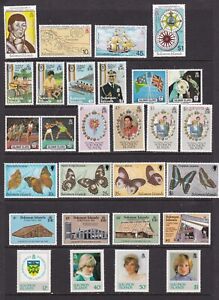 Solomon Islands 1981-86 Unmounted Mint Selection Sets & Miniature Sheets