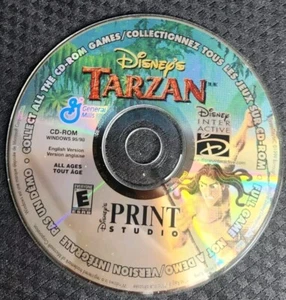 Disneys Tarzan Print Studio PC CD-ROM Without Case  - Bild 1 von 2