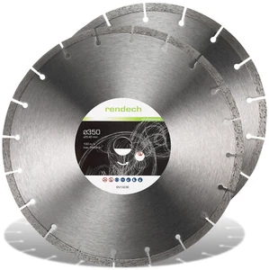2x Diamanttrennscheibe 350 Beton Granit Stein | Diamant Trennscheibe 20 & 254 - Bild 1 von 8
