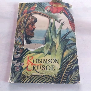 Antik Rarität Robinson Crusoe von Vojtech Kubasta Artia Verlag Prag 1957 selten  - Bild 1 von 6