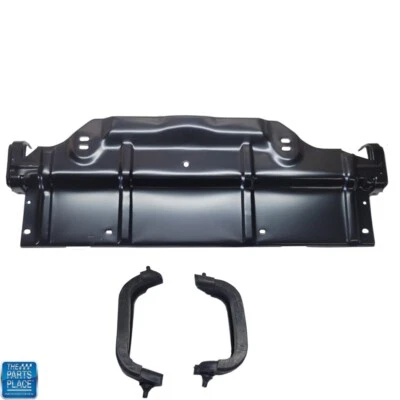 Cutlass 1969-72/442 W-30 W-31 radiador de 4 núcleos cubierta de ventilador de placa superior de alta resistencia  Foto 1 de 2