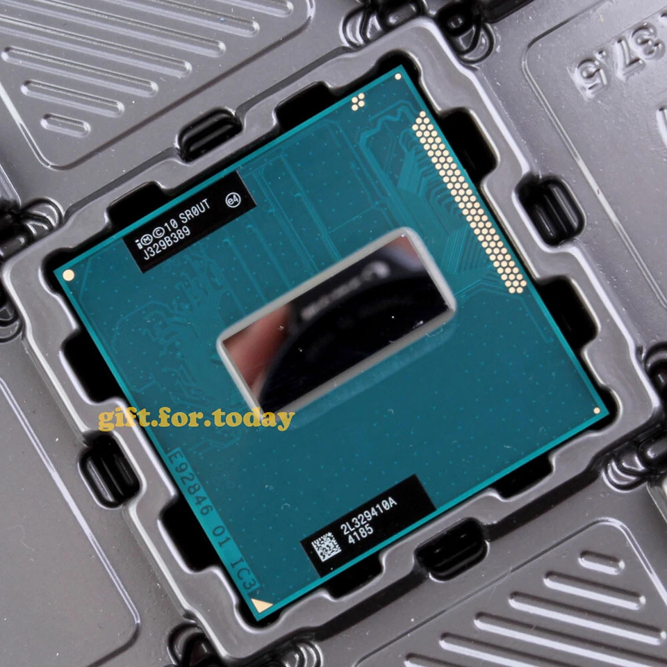 Intel Core i7 Mobile i7-3840QM 2.8 GHz Quad-Core（AW8063801103800）Processor CPU - Image 1 of 1