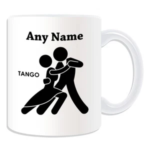 Personalisierte Geschenk Tango Ballsaal Tänzerin Tasse Spardose Tasse Tanz Fuchstrott Walzer - Bild 1 von 20