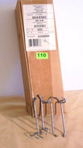 100 PC PEG Board Hooks Pegboard Hooks 3/16" x 4" Galvanized. USA Made Ships Free - Picture 1 of 3