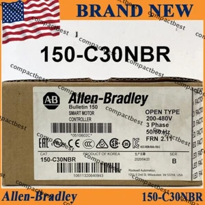 Brand New Allen Bradley 150-C30NBR Bulletin 150 Smart Motor Controller SER B USA - Picture 1 of 4