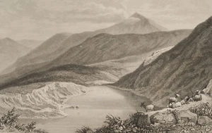 GRÜNEWALD (*1801) nach RICHTER (*1803), Der große Teich, Riesengebirge, um 1840, - Bild 1 von 4