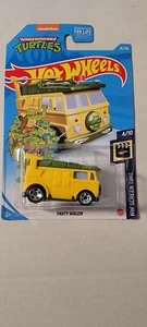 Hot Wheels Party Wagon Ninja Turtle TMNT 39/250 1/64 2021 ENVÍO RÁPIDO  - Imagen 1 de 2