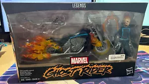Marvel Legends GHOST RIDER FLAME MOTORCYCLE Hasbro Action figure NEW SEALED - Picture 1 of 3