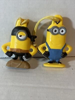 General Mills Cereal Despicable Me Minions Ornament Key Chains Backpack Lot Of 2 - Image 1 of 4