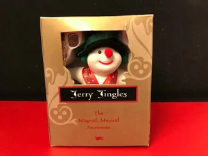 JERRY JINGLES DER MAGISCHE, BEWEGUNGSAKTIVIERTE MUSIKALISCHE SCHNEEMANNFIGUR MIT 6 SONG - Bild 1 von 4