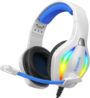 Krysenix PG1 RGB Gaming Headset für PS4, PS5, PC, Nintendo Switch, Xbox one,  - Bild 1 von 4