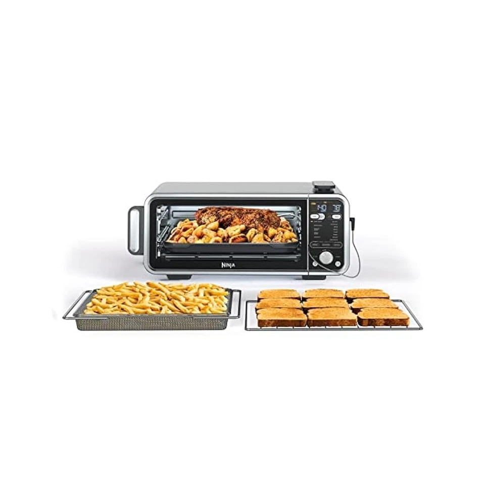 Ninja SP351 Foodi Smart 13-in-1 Dual Heat Countertop Air Fry - Silver