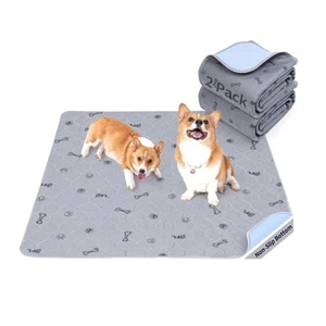 Washable Pee Pads for Dogs, 2Pack Reusable Puppy Pads, Absorbent Whelping Pad... - Picture 1 of 8
