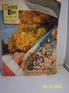 1967-68 Western Auto Family Store Catalog Book IN POOR CONDITION MISSING 2 PAGES - Picture 1 of 2