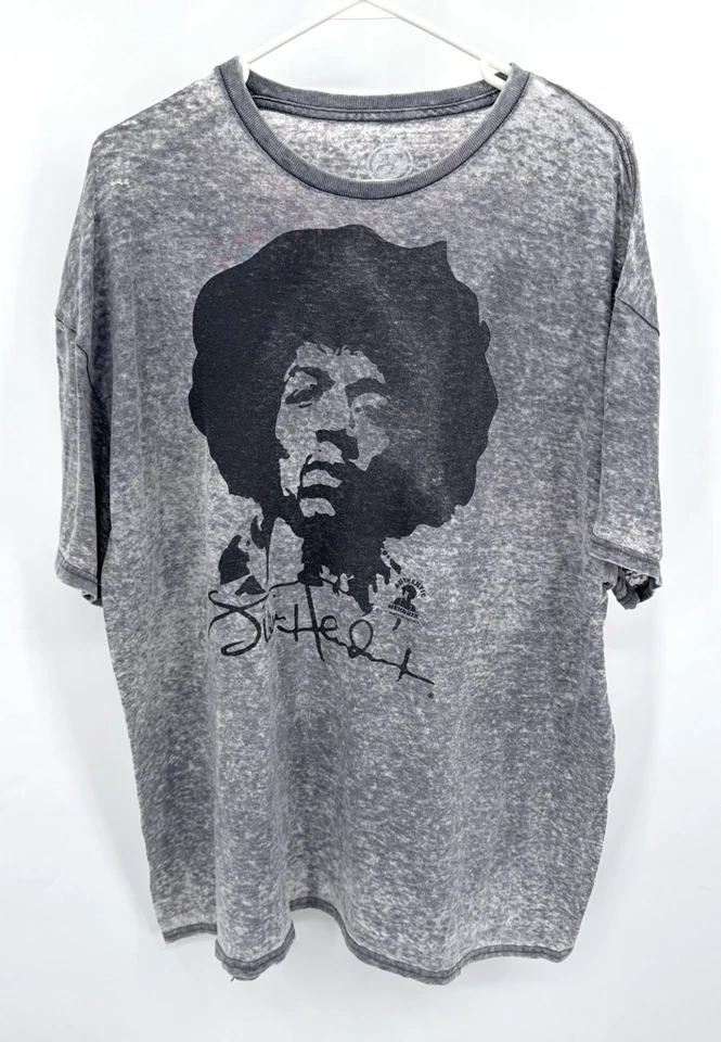 Auténtica camiseta de manga corta Jimi Hendrix para hombre talla XXL Foto 1 de 4