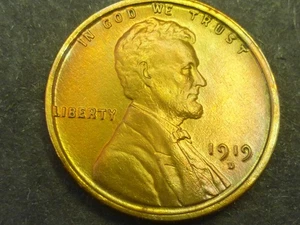 1919-D LINCOLN CENT - Picture 1 of 2