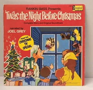 ‘Twas the Night Before Christmas Rankin/Bass Presents Disneyland Record LP - Picture 1 of 8
