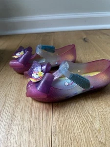 Nickelodeon Jojo Siwa Unicorn Jelly Mary-Jane Shoe Little Girls Sz 10 - Picture 1 of 5