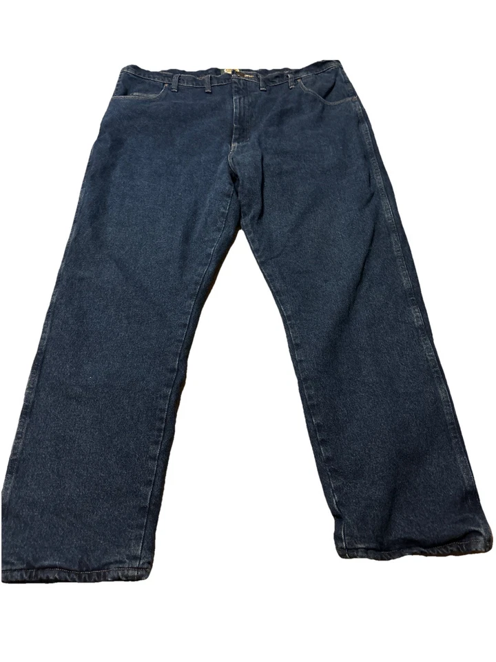 Cabela’s Mens 44X32 Lined Jeans Heavyweight Blue Denim - Image 1 of 4