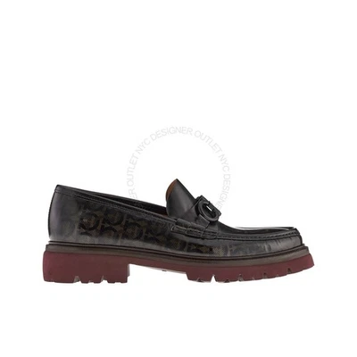 Mocasín Salvatore Ferragamo Para Hombres Nuevo En Caja Bleecker4 Negro Tallas 6.5-14US Foto 1 de 4