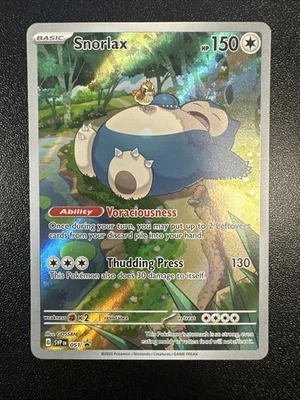 Snorlax 051 Sv: Scarlet & Violet Promo Cards Holo NM JL - Image 1 of 4