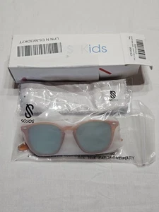 Gafas de sol polarizadas cuadradas retro para niños SOJOS para niñas/niños de 3 a 11 años UV400 - Imagen 1 de 4