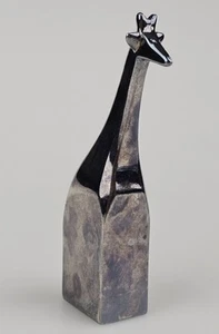 Jirafa Dansk Desgins Japón Metal Pisapapeles Mesa Oficina Decoración ~4" Alto - Imagen 1 de 12