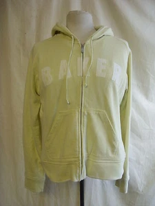 Ladies Cardigan - Ted Baker size 3 faded lemon hoodie, distressed, zip up - 7251 - Picture 1 of 1