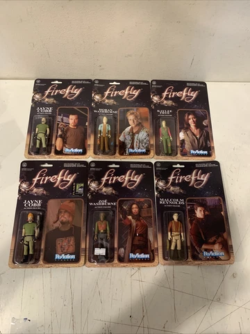 Firefly ReAction Funko Action Figures SET OF 6 Cover