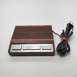 Realistic Weather Radio Alert Model 12-140 Weatheradio Antenna Faux Wood Grain - Picture 1 of 4