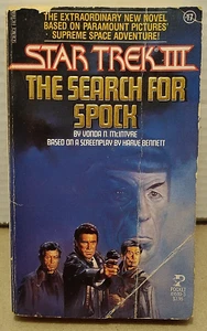 STAR TREK III THE SEARCH FOR SPOCK by Vonda N. McIntyre 1984 1st PRINT Paperback - Picture 1 of 6