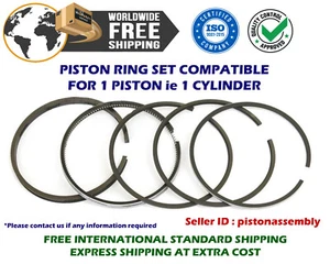 88.90mm STD Piston Rings Set fits for Mazda 0636-23-206 0559-23-206 0559-23-207 - Picture 1 of 8