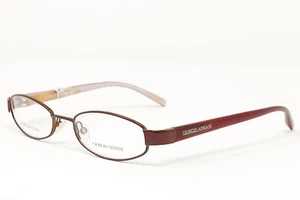 NEW Giorgio Armani Eyeglasses GA 387 LKT Cherry Brown 48-17-130 AUTHENTIC - Picture 1 of 3