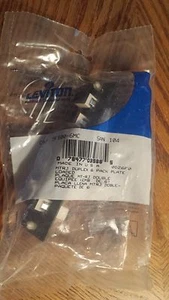 Leviton 6-Pack MT-RJ Coupling Fiber Optic Patch Panel Plate 12-Fiber 5F100-6MC  - Picture 1 of 3