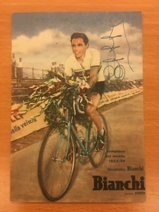 Cartolina firmata da Fausto Coppi - Picture 1 of 1