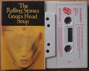 ROLLING STONES - GOAT'S HEAD SOUP (TC-CUN 59101) 1979 UK CASSETTE TAPE REISSUE - Picture 1 of 3