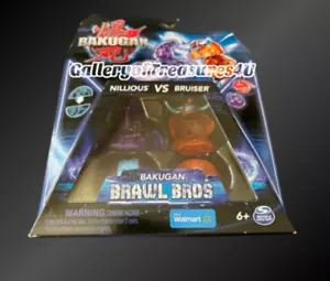 Bakugan Brawl Bros Nillious vs Bruiser Combine exclusivo de Walmart - Imagen 1 de 3