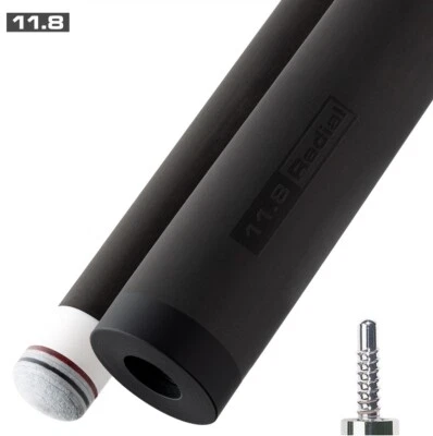 Cuetec Cynergy 15K Carbon Composite Shaft - Radial 11.8mm - Tiger Sniper Tip