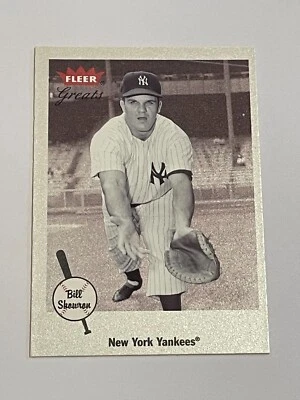 2002 Fleer Greats Baseball #73 - Bill Skowron - New York Yankees - Image 1 of 2