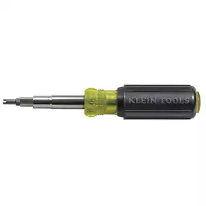 KLEIN TOOLS 32527 Multi-Bit Screwdriver,7-3/4" L,Ergonomic 23NN72 - Picture 1 of 2