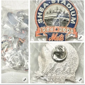 Lot of 25 - New York Mets Shea Stadium 1964-2008 Final Season Commemorative Pin - Picture 1 of 5