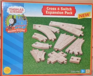 Thomas & Friends Wood Track - Cross & Switch Expansion Pack 99930 LC NEW - Picture 1 of 3