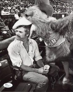 Ted Turner Signed Autograph 8x10 Photograph CBS Atlanta Braves JSA - Picture 1 of 2