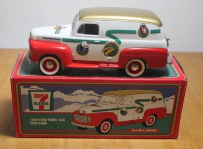 福特汽车公司 1948 年福特面板 Van/Bank 带拼错字盒 (T60) — 第 1/4 张图片