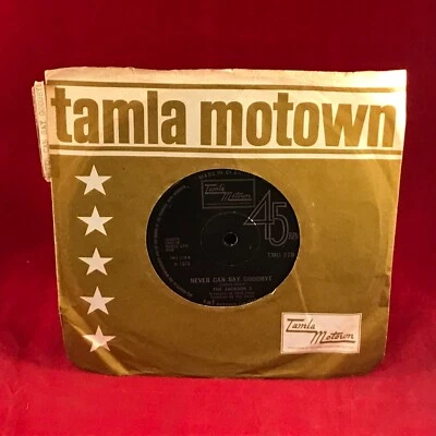 THE JACKSON 5 Never Can Say Goodbye 1970 UK 7" vinyl single original 45 Michael - Image 1 of 4