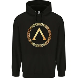 Lambda Symbol Bodybuilding Gym Training Childrens Kids Hoodie - Picture 1 of 3