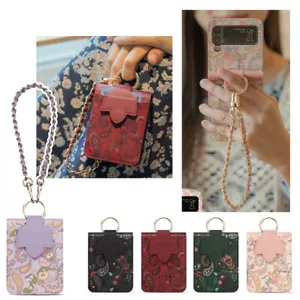 Paisley Ring Case for Samsung Galaxy Z Flip5 / Z Flip4 / Z Flip3 - Picture 1 of 13